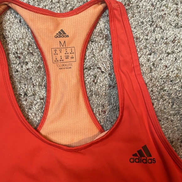 Adidas Orange Sports‎ Bra Woman’s Medium - Picture 2 of 4